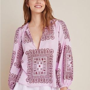 Anthropologie Nalii Blouse Size M, Not sold online anymore